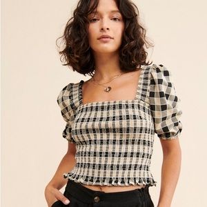 Find Me Now smocked top